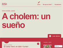 Tablet Screenshot of idish.org